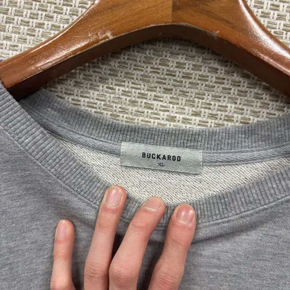 버커루 캐주얼 백프린팅 스웻셔츠 맨투맨 XL M10027 상품이미지3