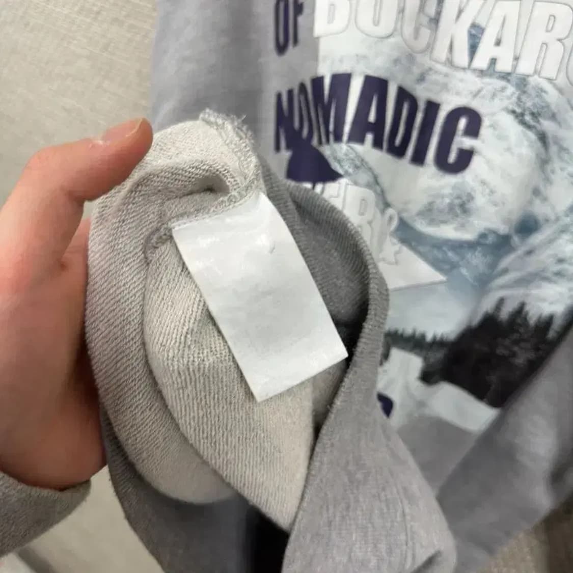 버커루 캐주얼 백프린팅 스웻셔츠 맨투맨 XL M10027 상품이미지4