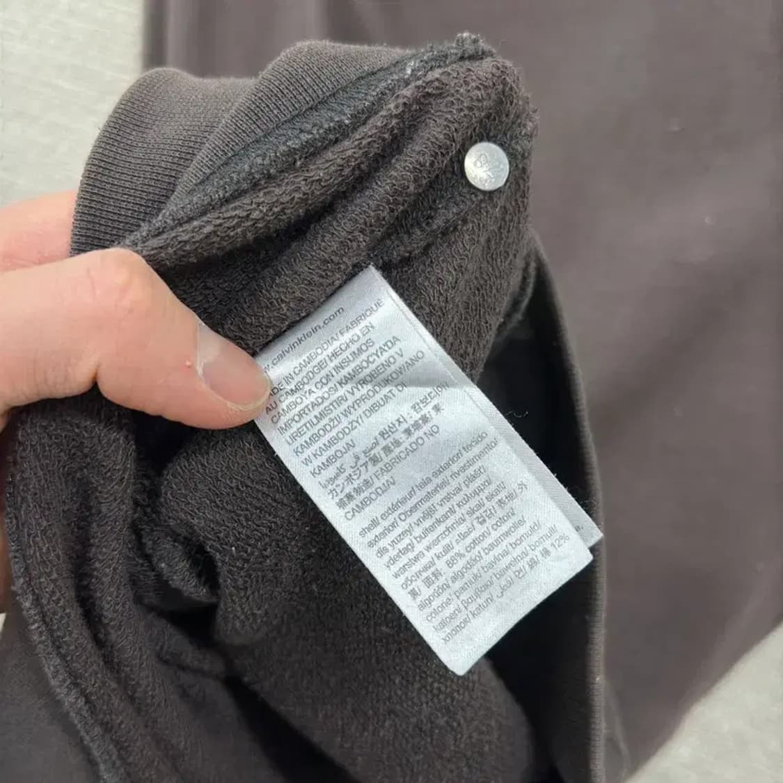 캘빈클라인 빈티지 스웻셔츠 맨투맨 M M10029 상품이미지4