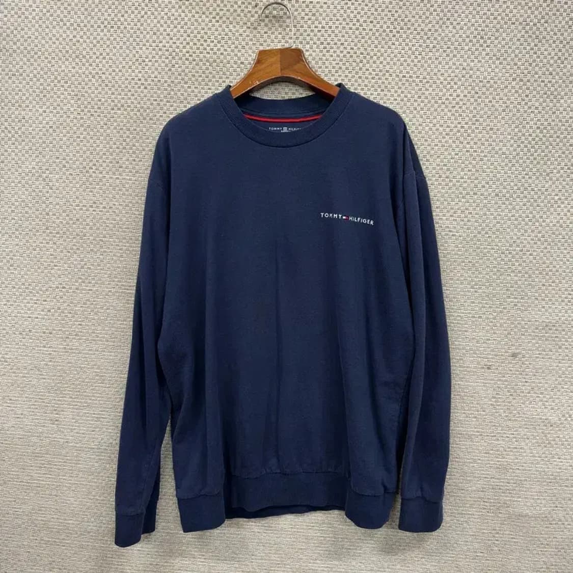 타미힐피거 캐주얼 사이드로고 스웻셔츠 맨투맨 L M10039 상품이미지1