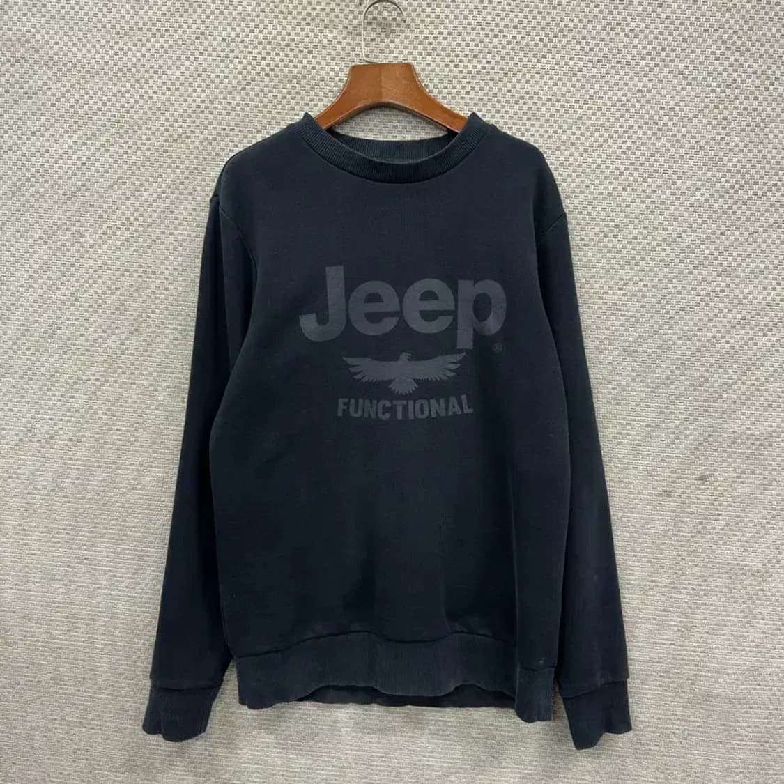 지프 JEEP 캐주얼 빅로고 스웻셔츠 맨투맨 L M10042 상품이미지1