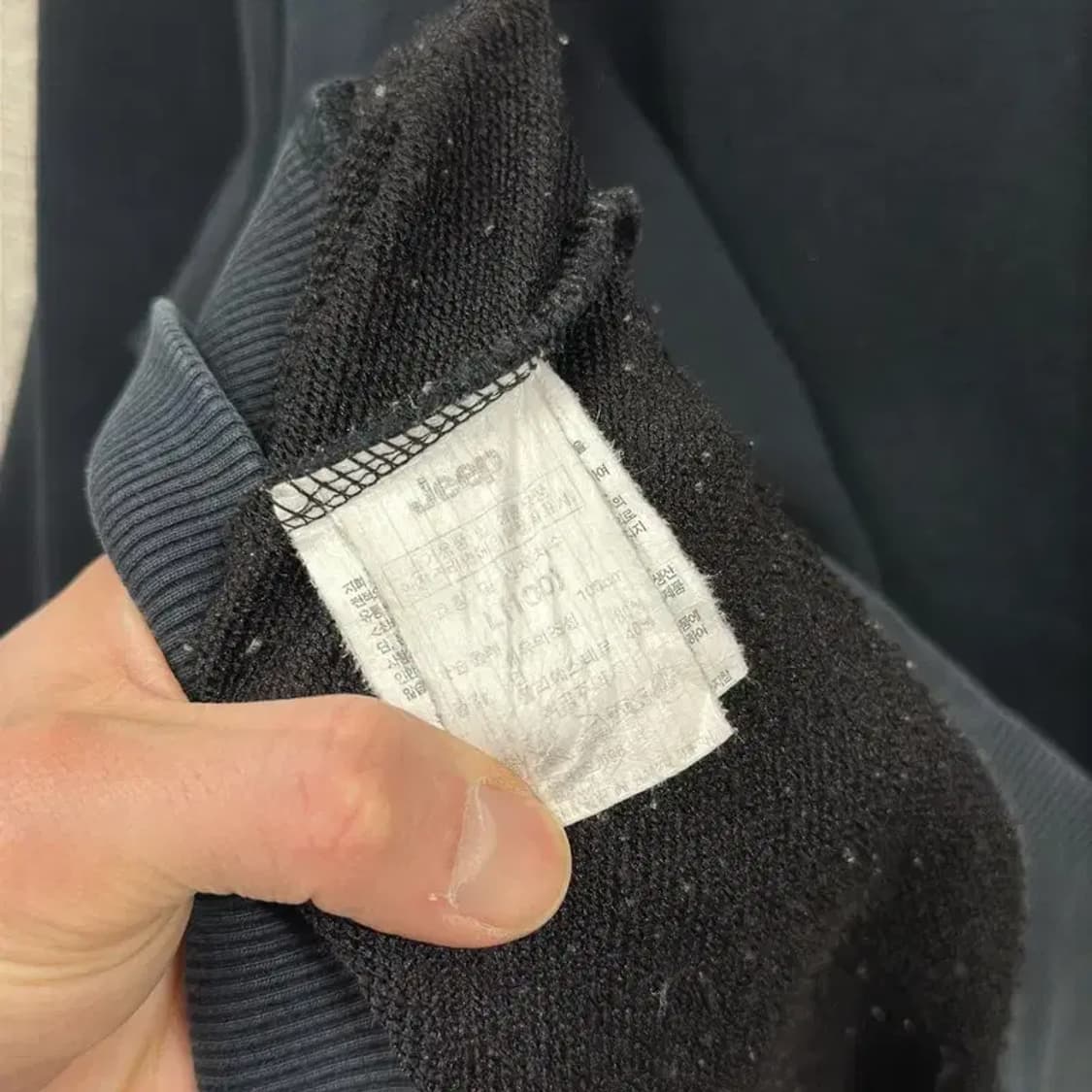 지프 JEEP 캐주얼 빅로고 스웻셔츠 맨투맨 L M10042 상품이미지4