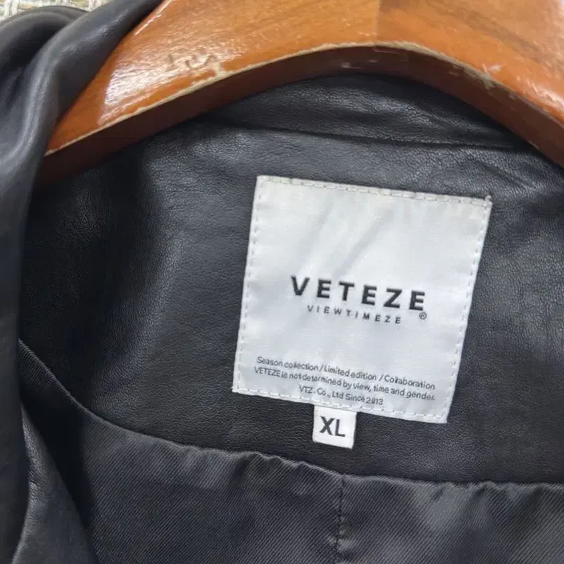 베테제 빈티지 올드스쿨 가죽 자켓 XL M10037 상품이미지3