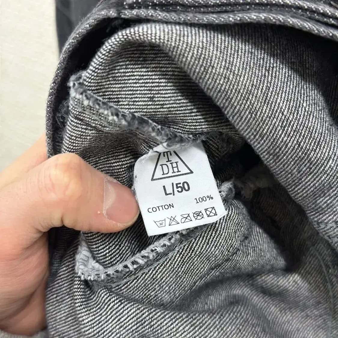 빈티지 캐주얼 트러커 자켓 L M10038 상품이미지4