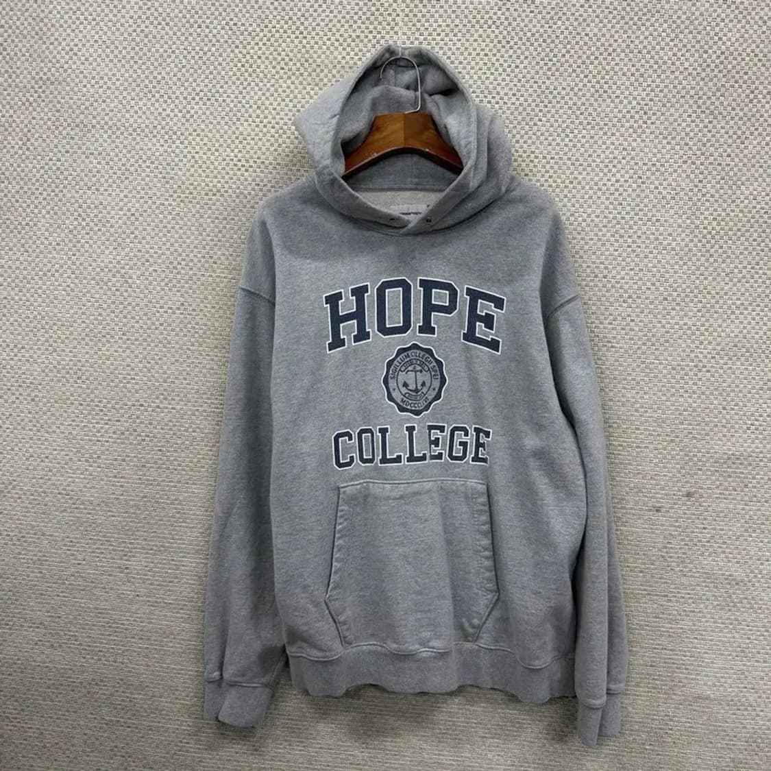 에스피오나지 캐주얼 프린팅로고 오버핏 후드티 L M10145 상품이미지1