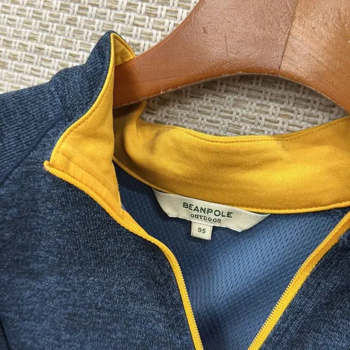 빈폴 캐주얼 자수로고 긴팔 카라티 95 M10158 상품이미지3