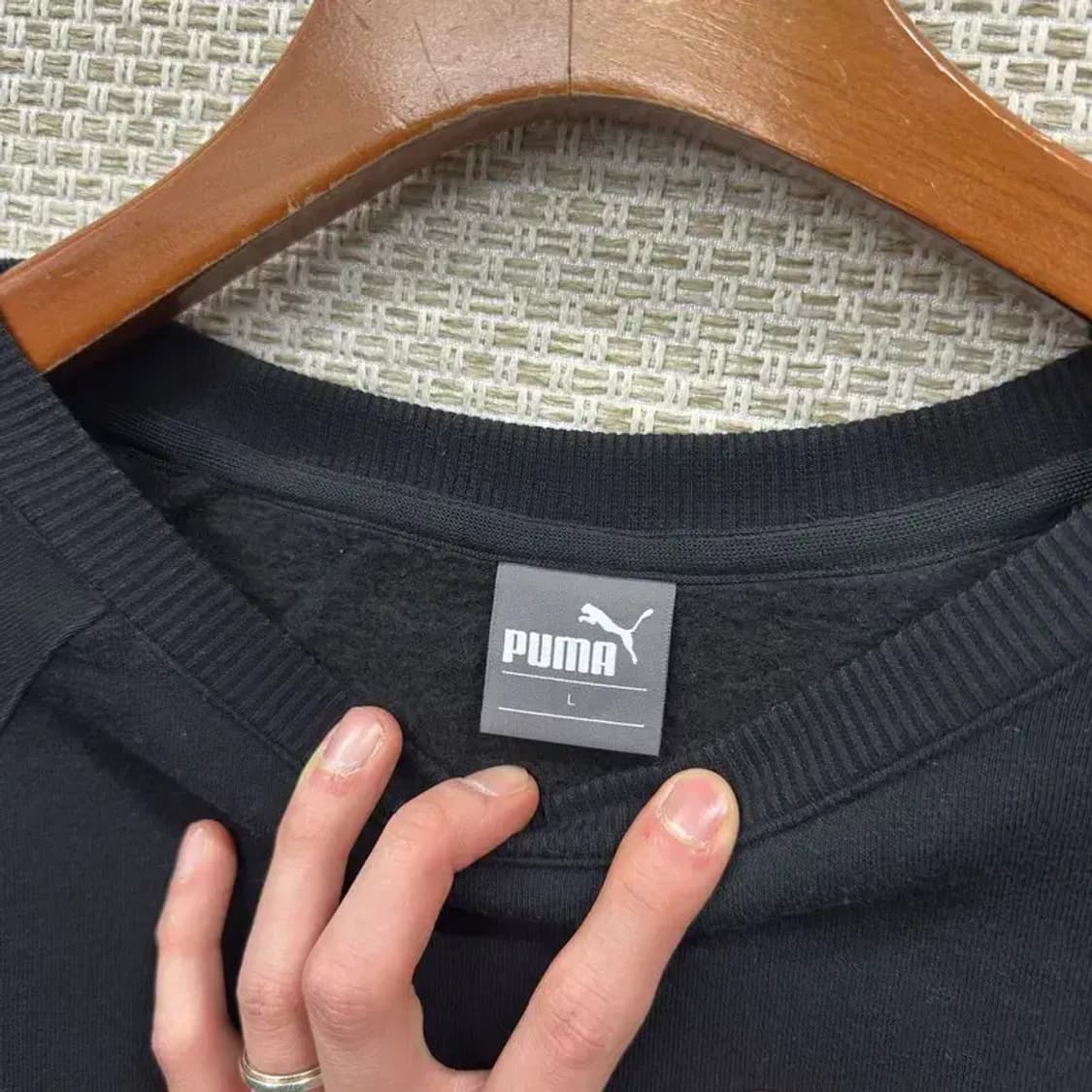 푸마 약기모 프린팅로고 캐주얼 맨투맨 L M10159 상품이미지3