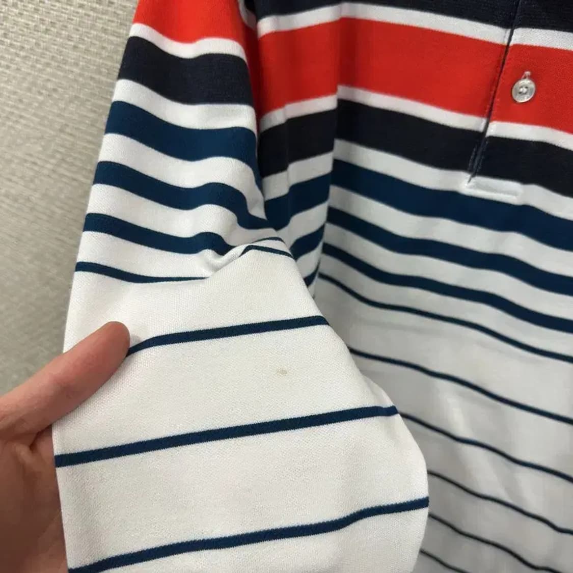 루이까스텔 골프 사이드로고 긴팔카라티 105 M10405 상품이미지5