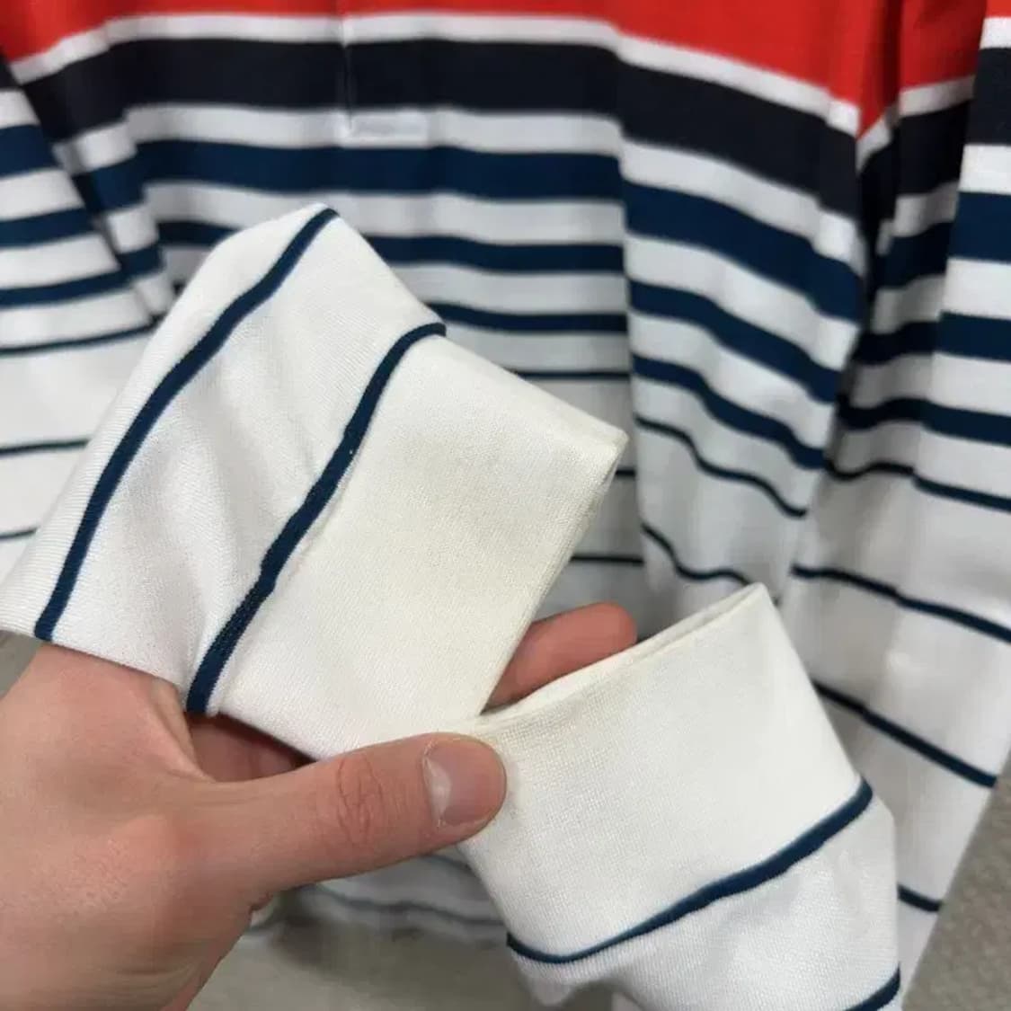 루이까스텔 골프 사이드로고 긴팔카라티 105 M10405 상품이미지6