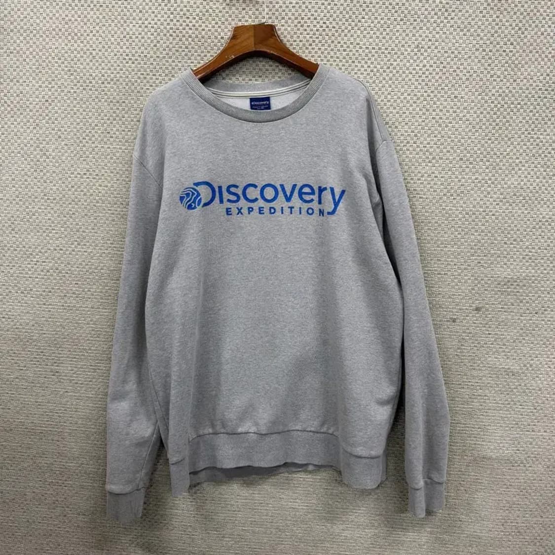 디스커버리 캐주얼 빅로고 스웻셔츠 맨투맨 110 M10409 상품이미지1