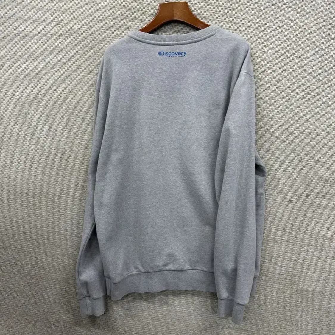 디스커버리 캐주얼 빅로고 스웻셔츠 맨투맨 110 M10409 상품이미지2