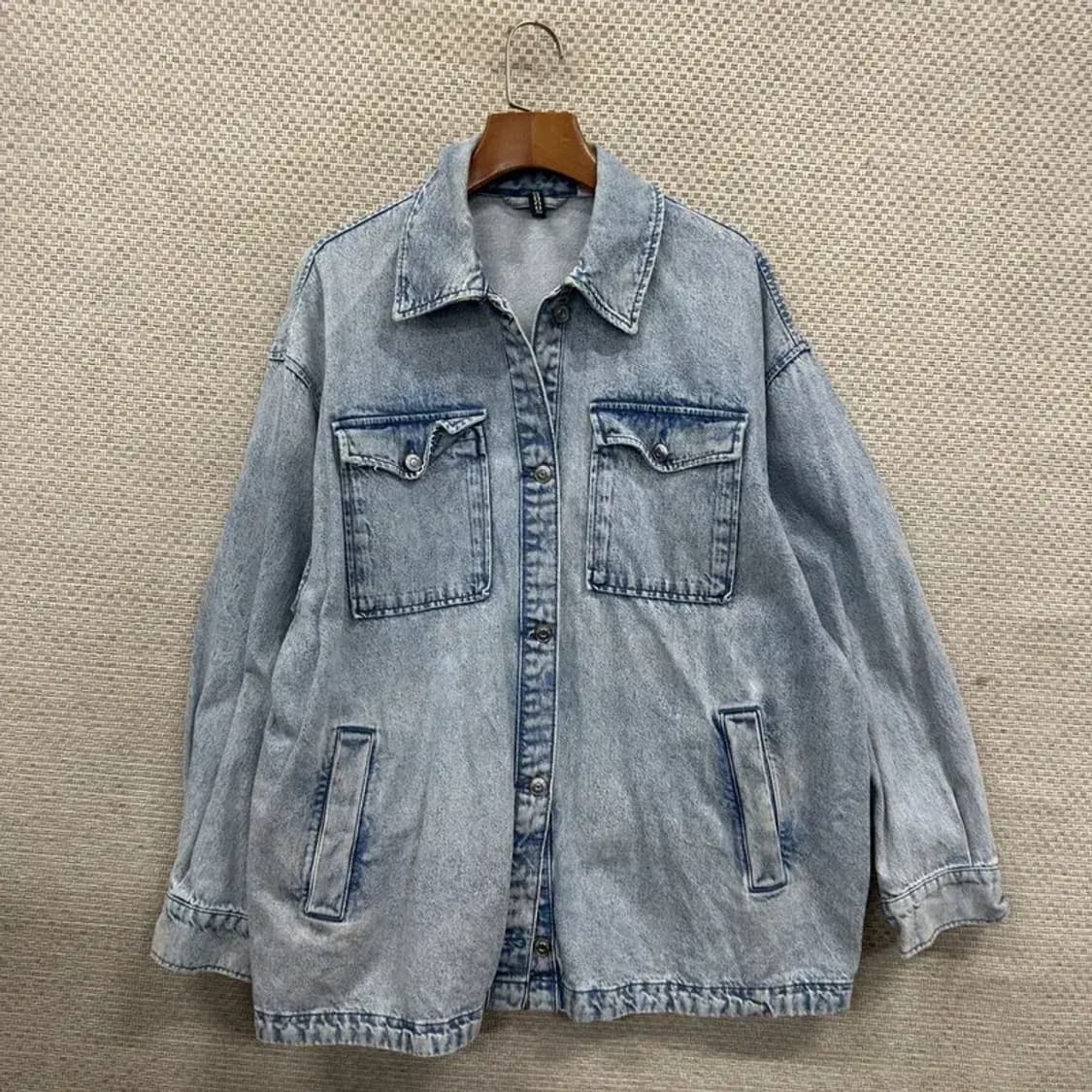 에이치앤엠 캐주얼 연청 데님 청자켓 M M10392 상품이미지1