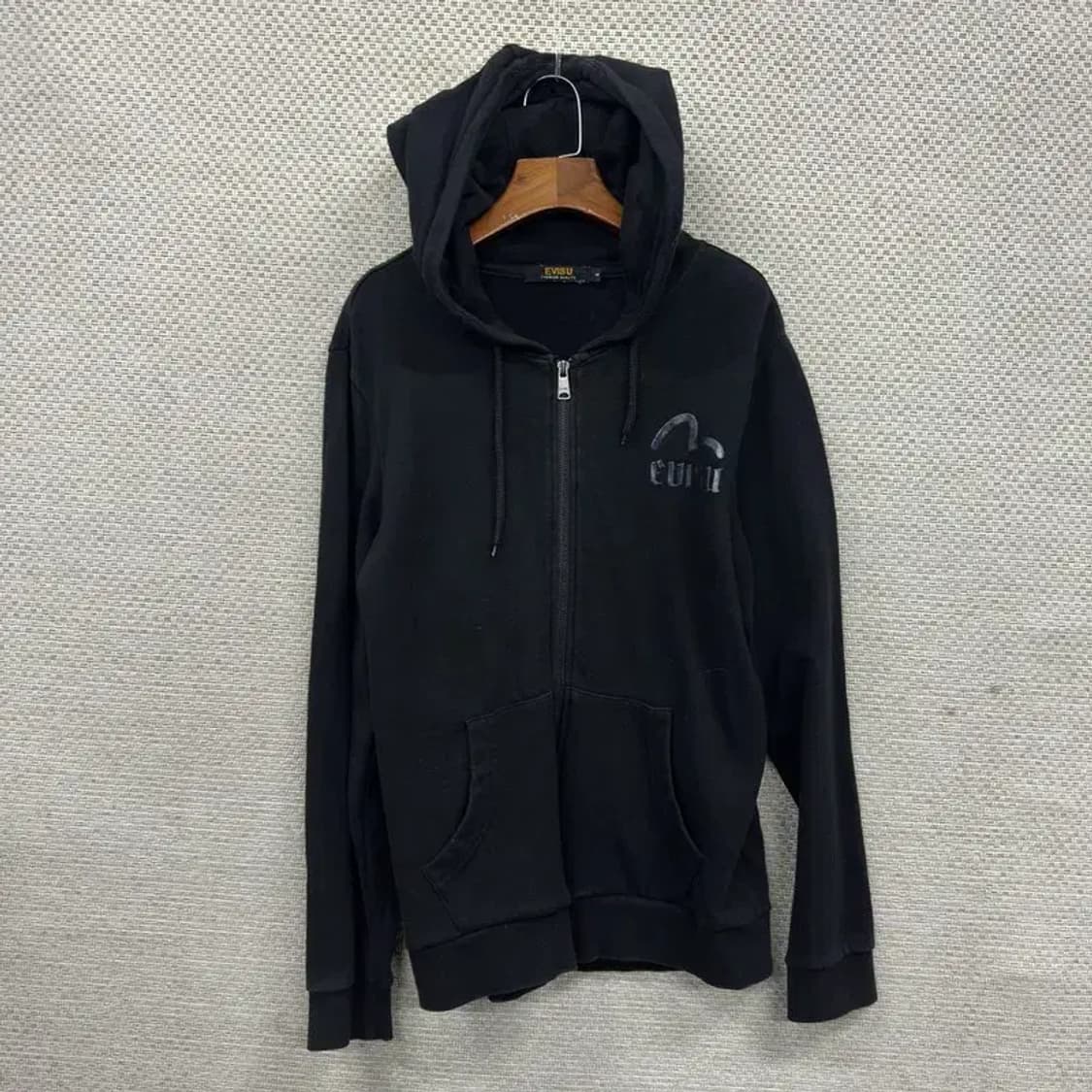 에비수 캐주얼 백프린팅 후드집업 95 M10400 상품이미지2