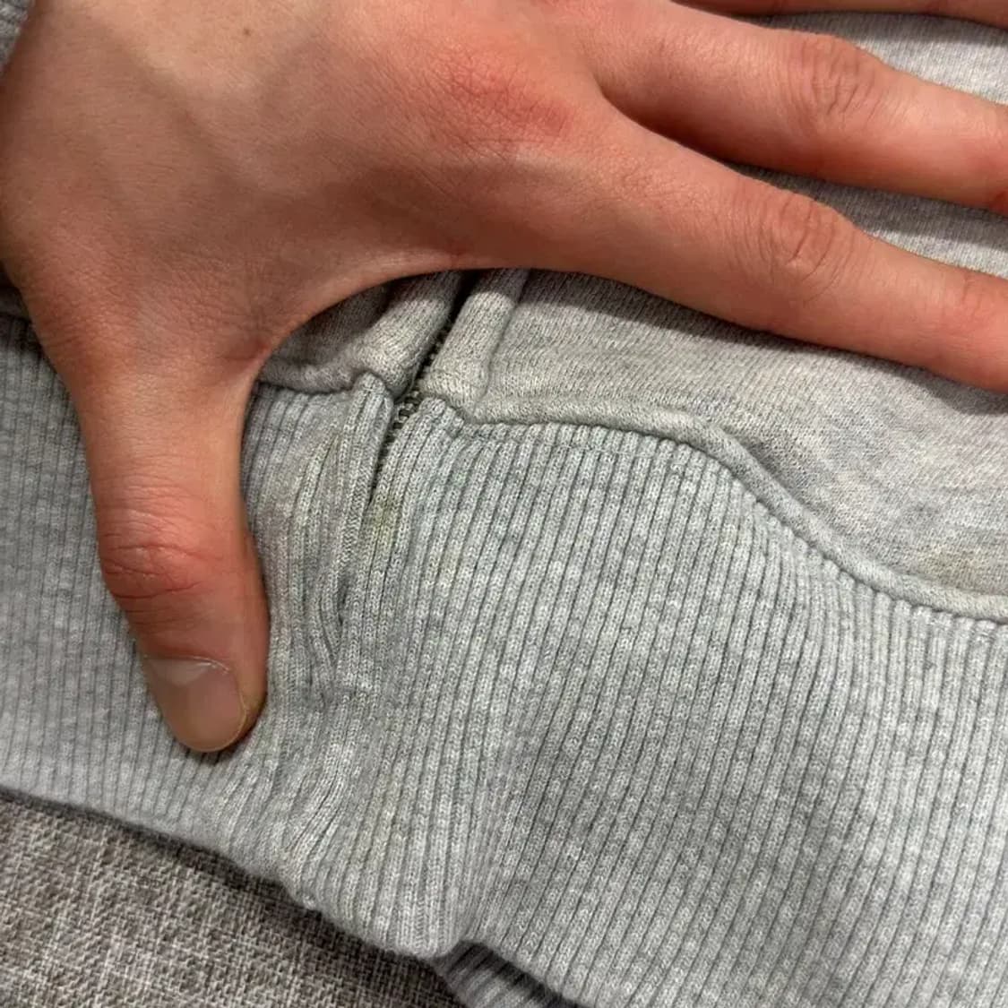 타미힐피거 캐주얼 빅로고 약기모 후드집업 XL M10268 상품이미지8