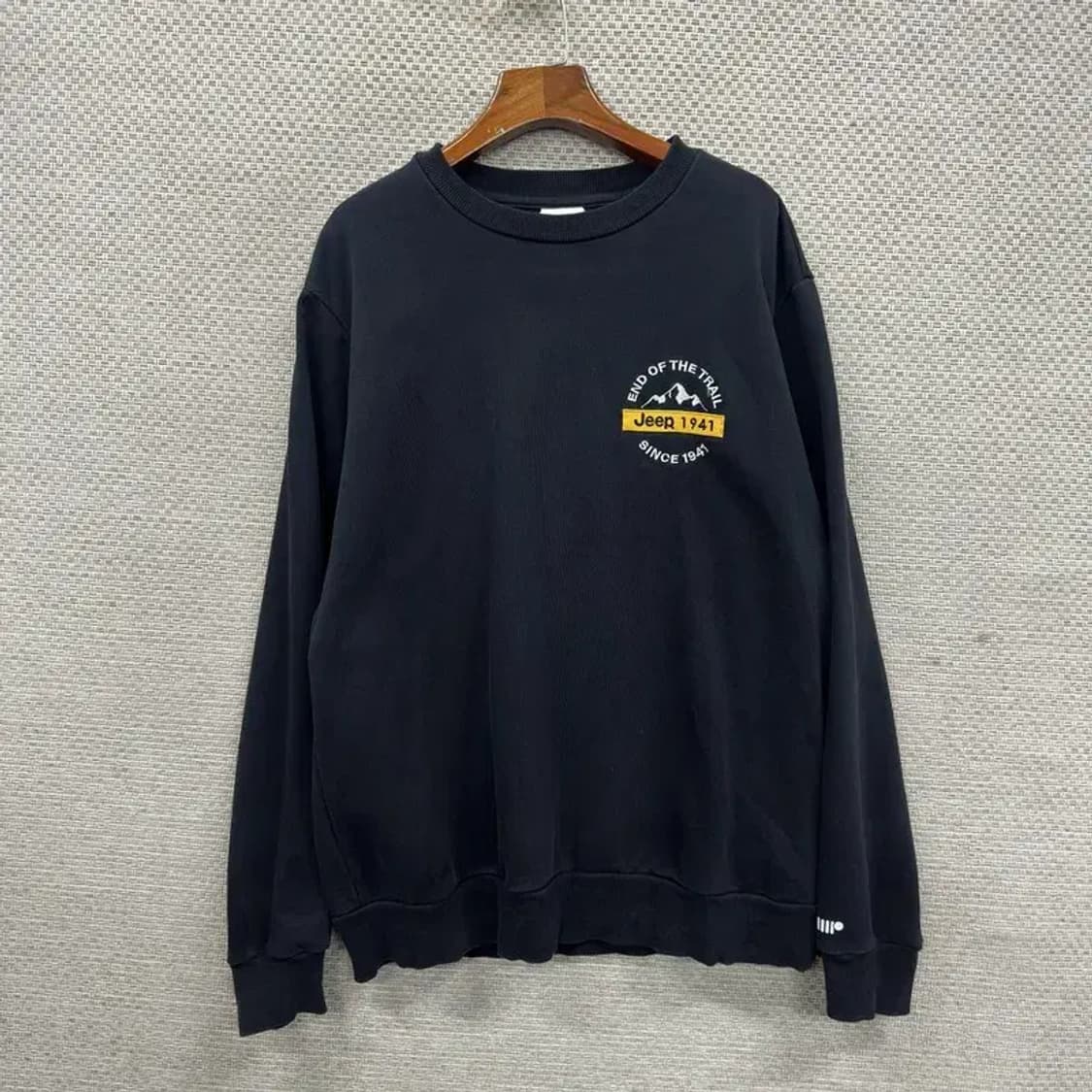 지프 JEEP 캐주얼 사이드로고 스웻셔츠 맨투맨 XL M10274 상품이미지1