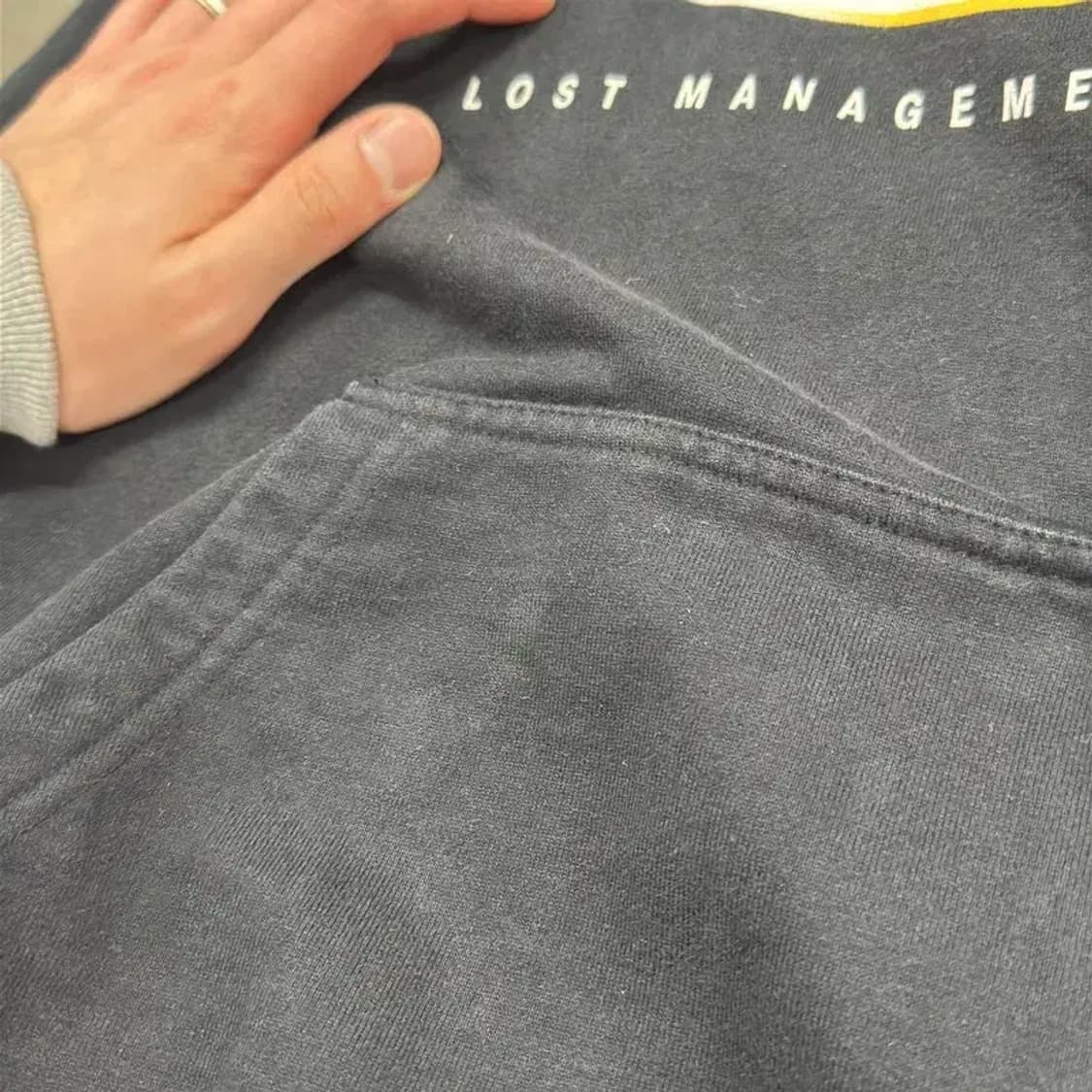 LMC 캐주얼 빅로고 후드티 M M10267 상품이미지5