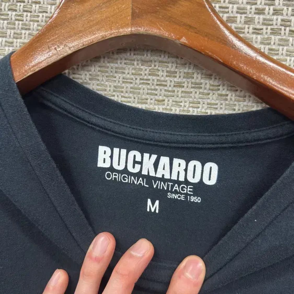 버커루 캐주얼 빅로고 롱슬리브 긴팔티 M M10278 상품이미지3