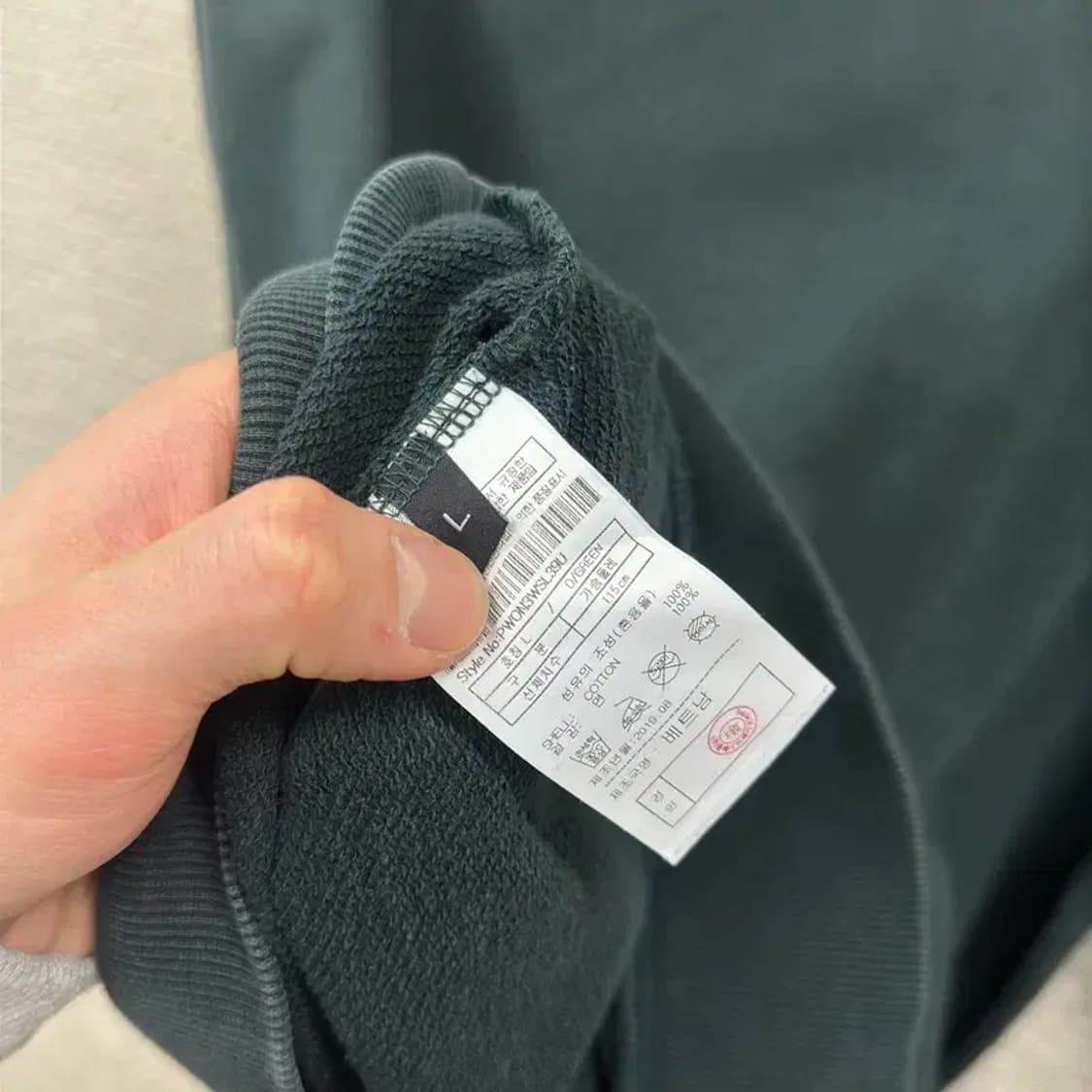 플랙진 캐주얼 프린팅 스웻셔츠 맨투맨 L M10277 상품이미지4