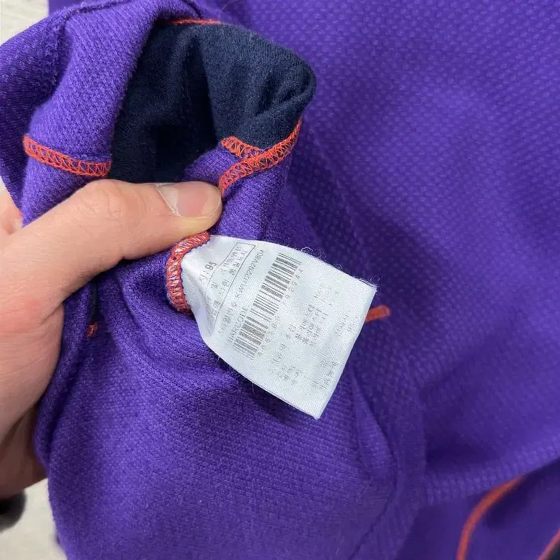 네파 아웃도어 사이드로고 반집업 긴팔티 95 M10510 상품이미지4