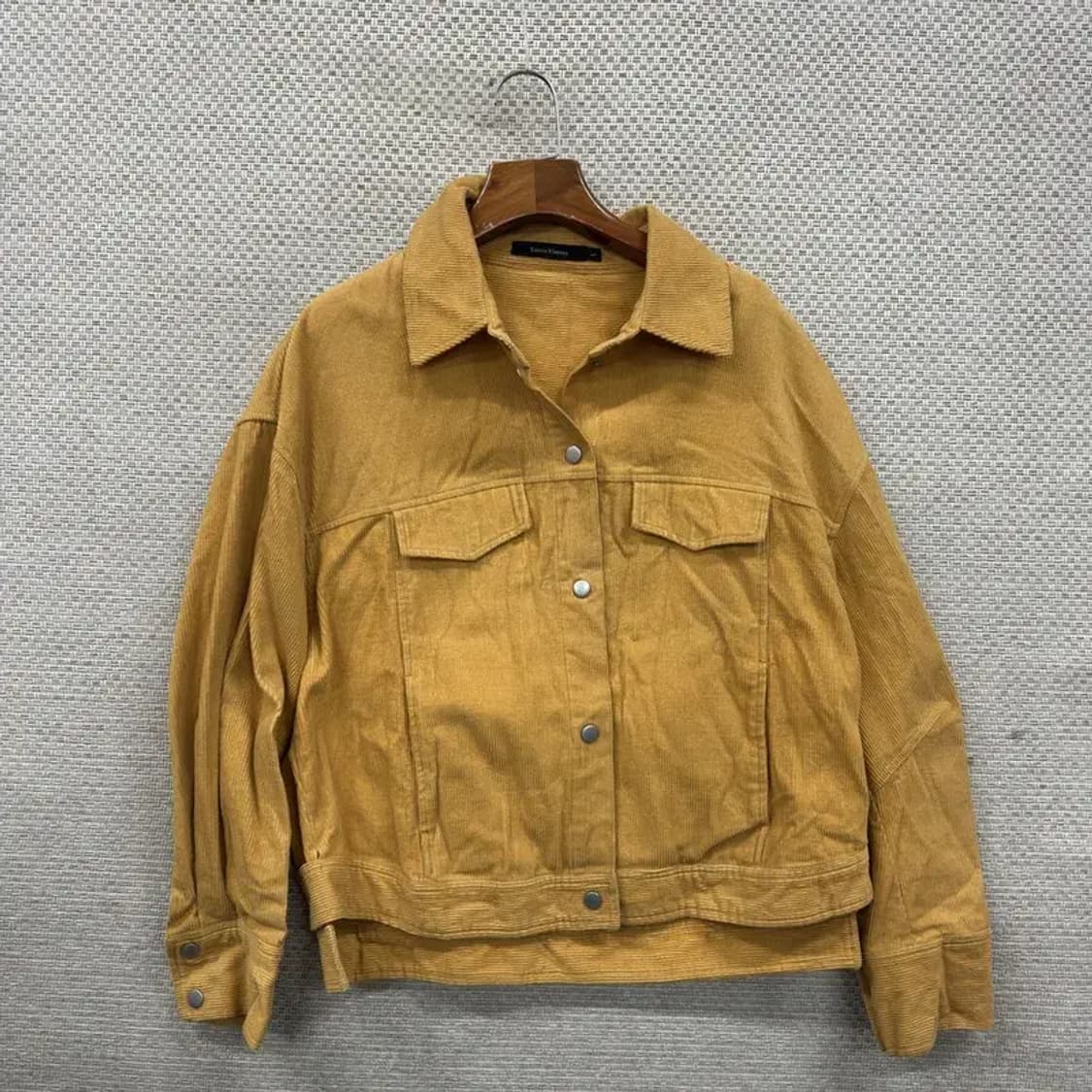 빈티지 캐주얼 코듀로이 골덴 트러커 자켓 L M10520 상품이미지1