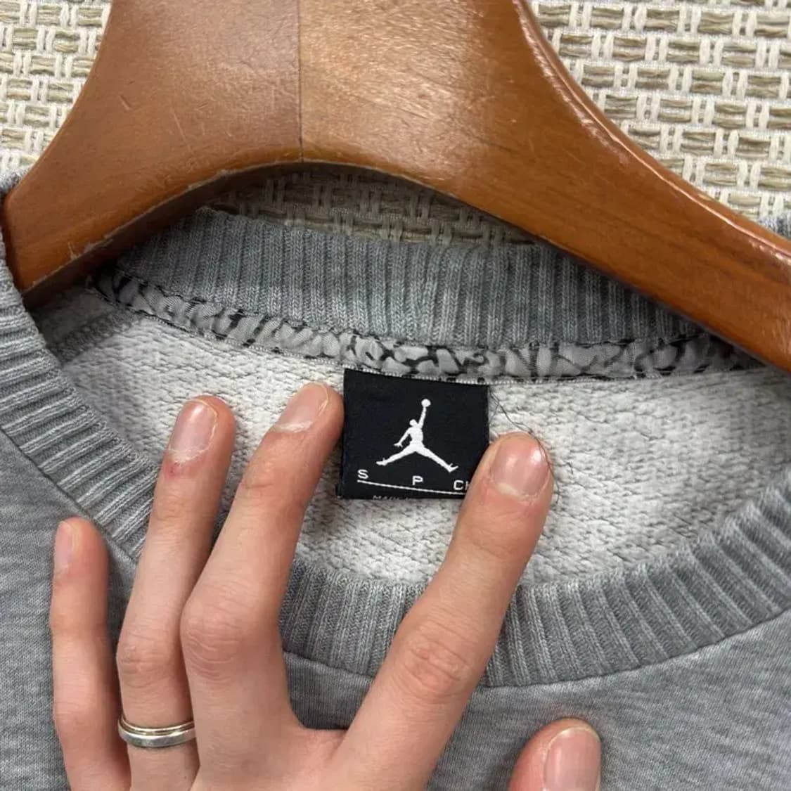 나이키 조던 캐주얼 사이드로고 약기모 스웻셔츠 맨투맨 95 M10523 상품이미지3