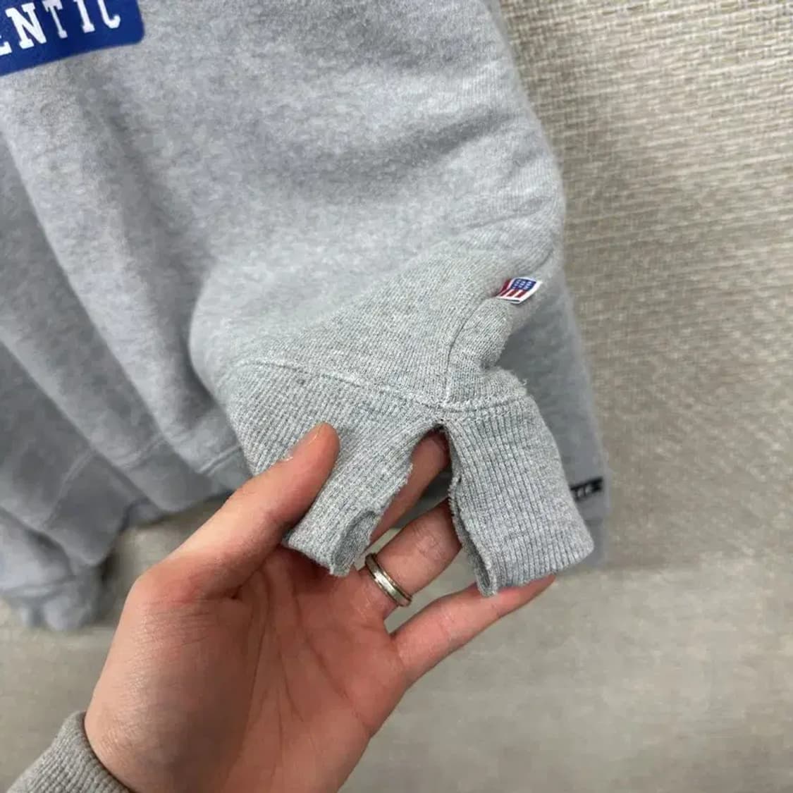 이벳필드 캐주얼 빅로고 스웻셔츠 맨투맨 L M10525 상품이미지5