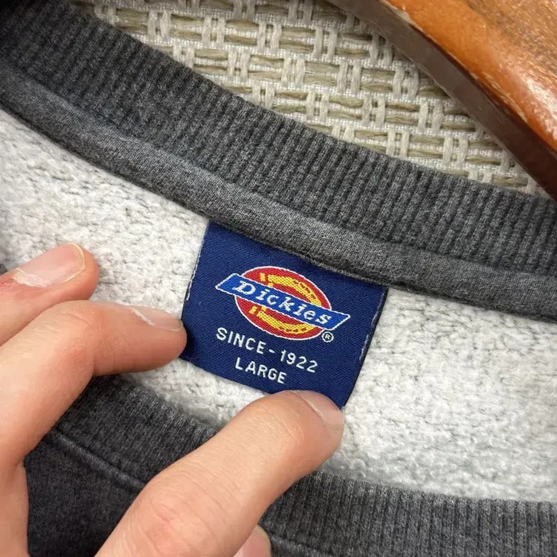 디키즈 캐주얼 사이드로고 약기모 스웻셔츠 맨투맨 L M10526 상품이미지3