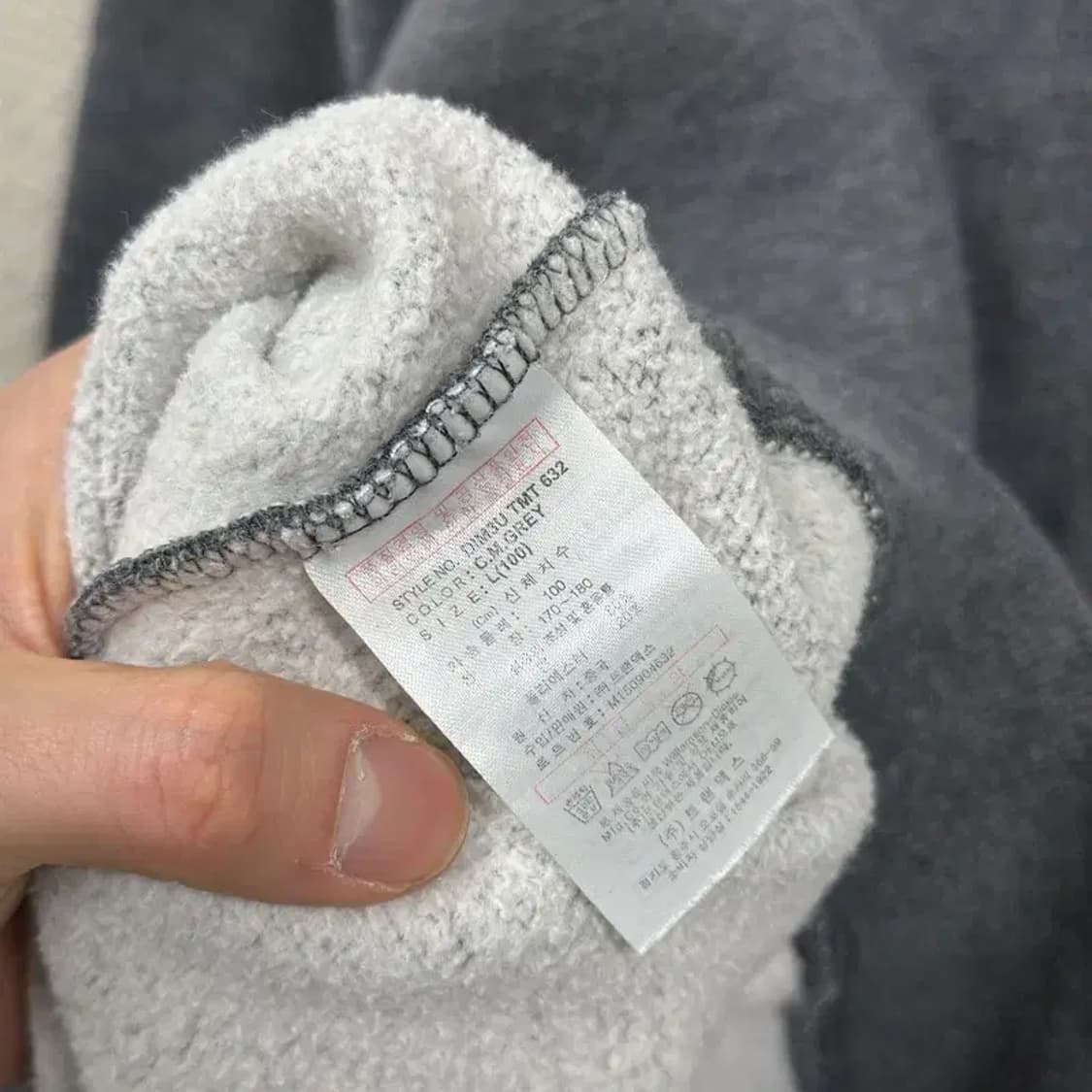 디키즈 캐주얼 사이드로고 약기모 스웻셔츠 맨투맨 L M10526 상품이미지4