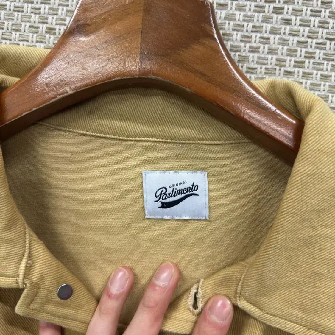 파르티멘토 캐주얼 포켓 트러커 자켓 L M10519 상품이미지3