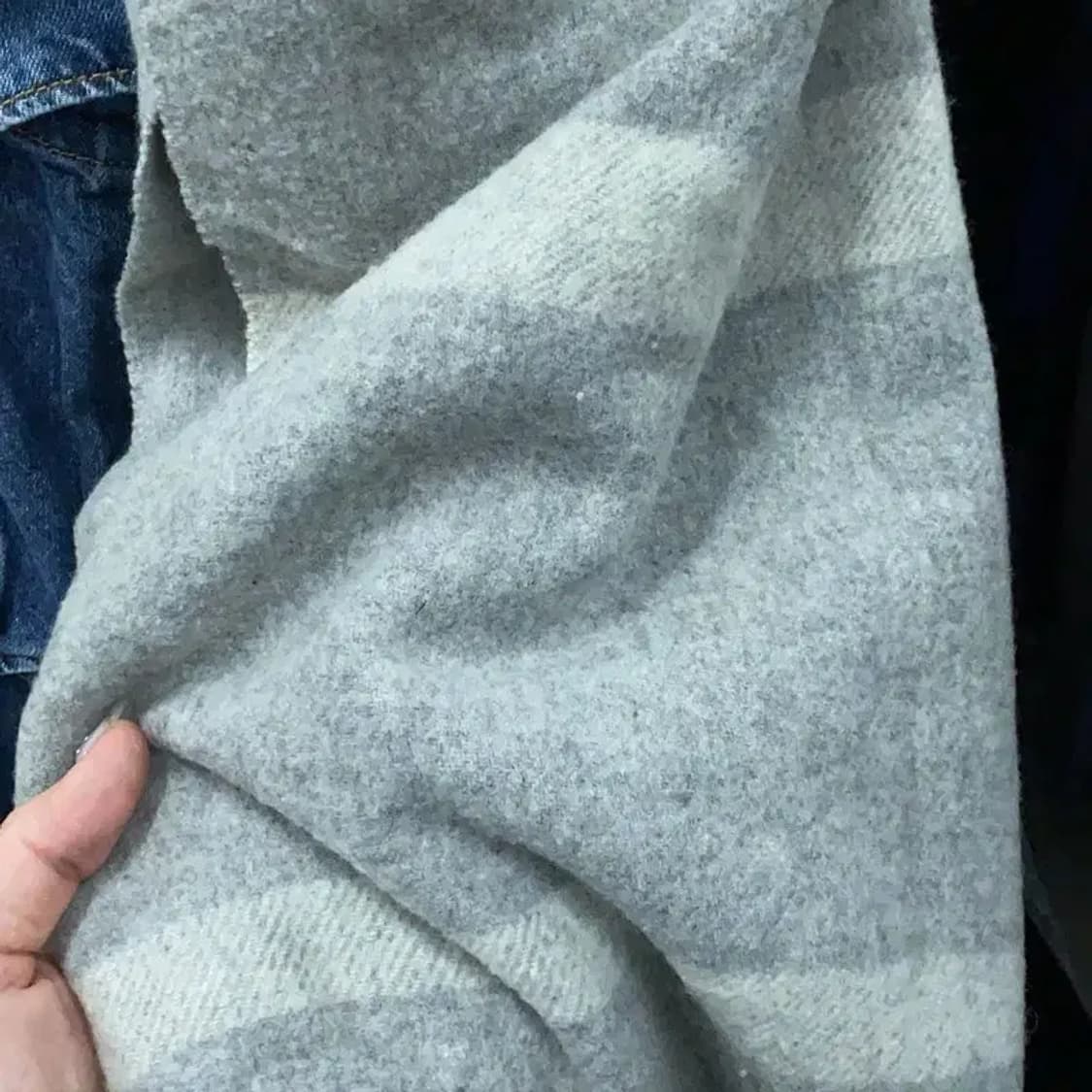 캘빈클라인 캐주얼 울 캐시미어 머플러 목도리 M10534 상품이미지2