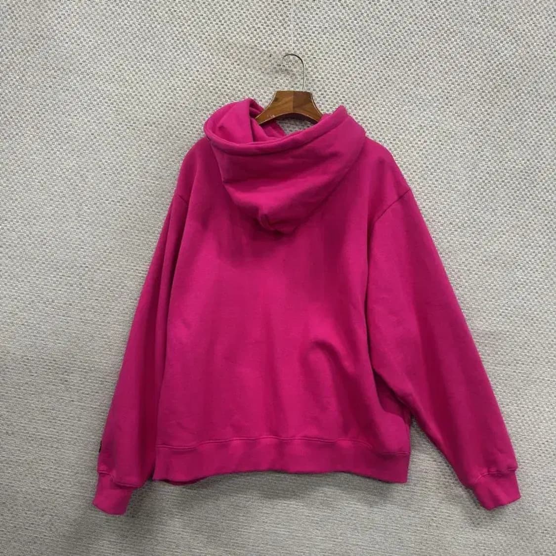 나이스고스트클럽 오버핏 약기모 프린팅 후드티 S M10285 상품이미지2