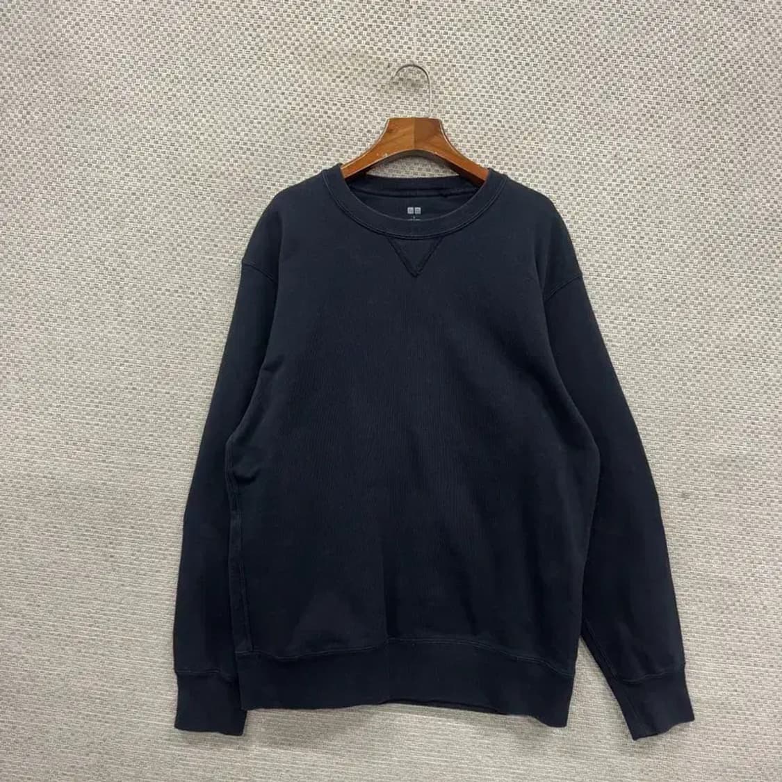 유니클로 캐주얼 무지 스웻셔츠 맨투맨 L M10289 상품이미지1