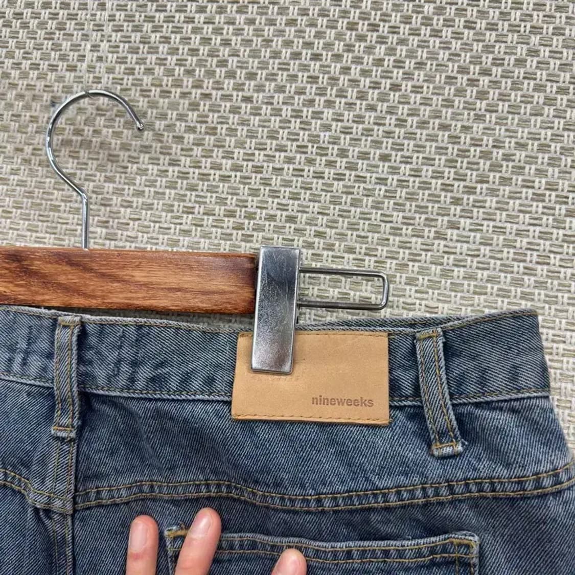 빈티지 캐주얼 빅사이즈 데님 청바지 2XL M10293 상품이미지3