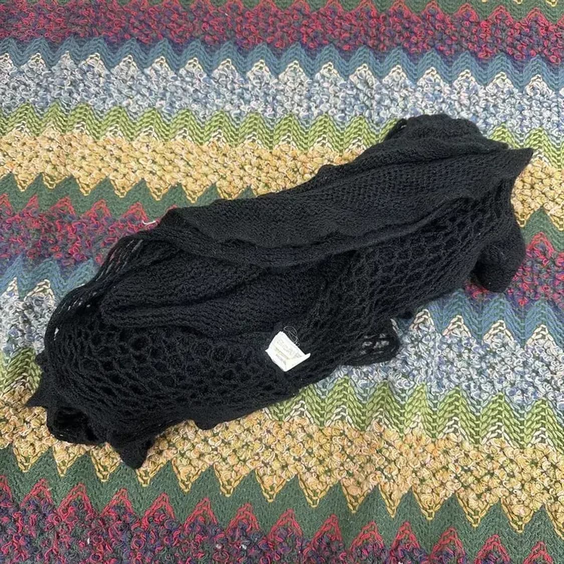 빈티지 그물 아크릴 니트 머플러 목도리 M10652 상품이미지2