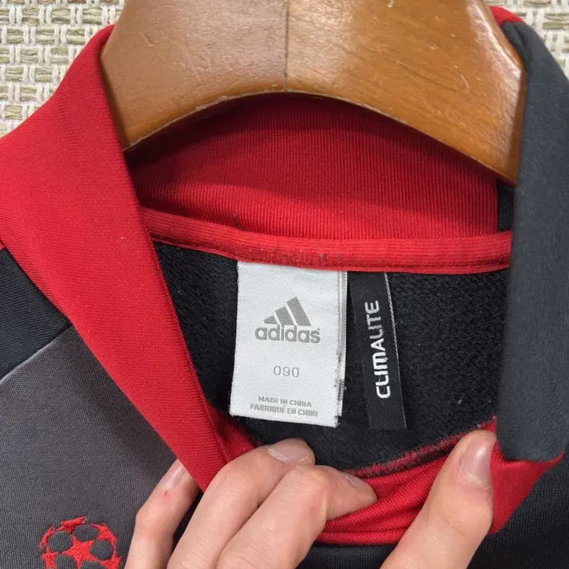 아디다스 AC 밀란 축구 져지 긴팔티 90 M10630 상품이미지3