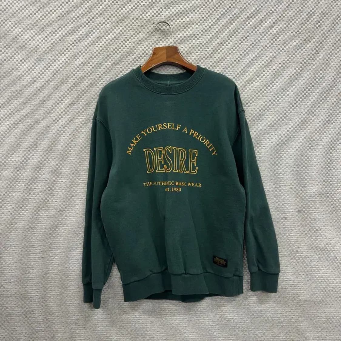 빈티지 캐주얼 프린팅 스웻셔츠 맨투맨 100 M10626 상품이미지1