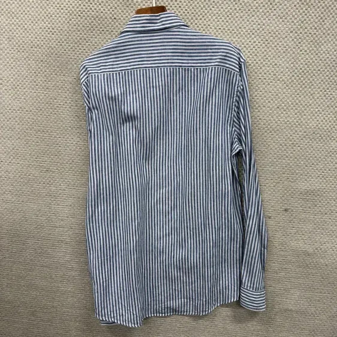 앤드지 캐주얼 스트라이프 린넨 셔츠 105 M10646 상품이미지2