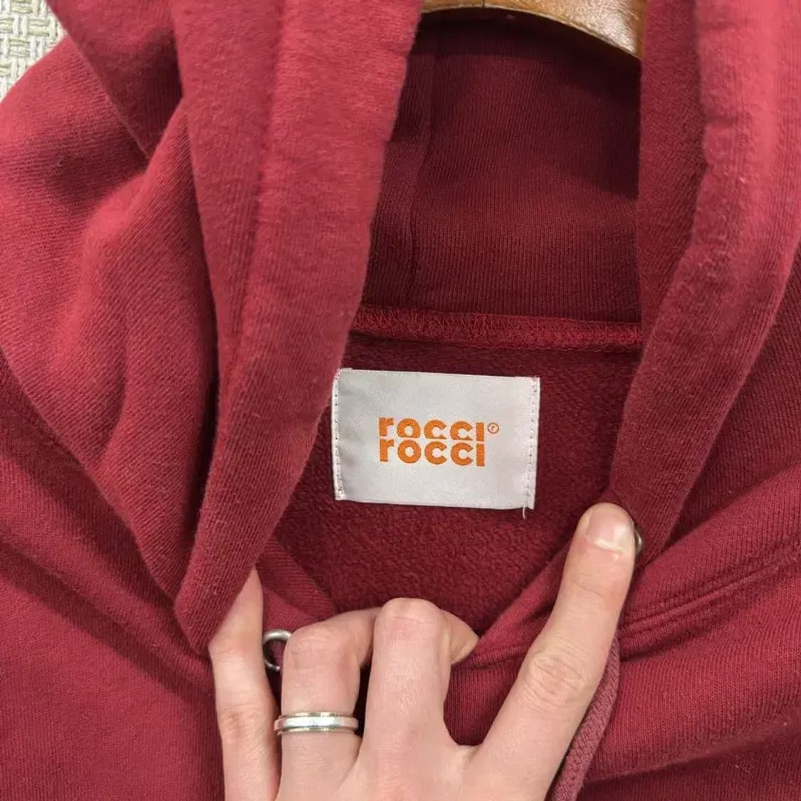 로씨로씨 캐주얼 백로고 약기모 후드티 110 M10636 상품이미지3