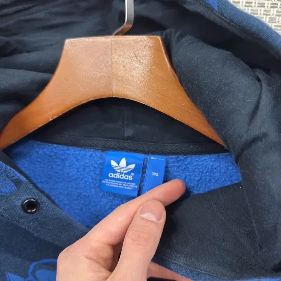 아디다스 캐주얼 빅트레포일 약기모 후드티 95 M10637 상품이미지3