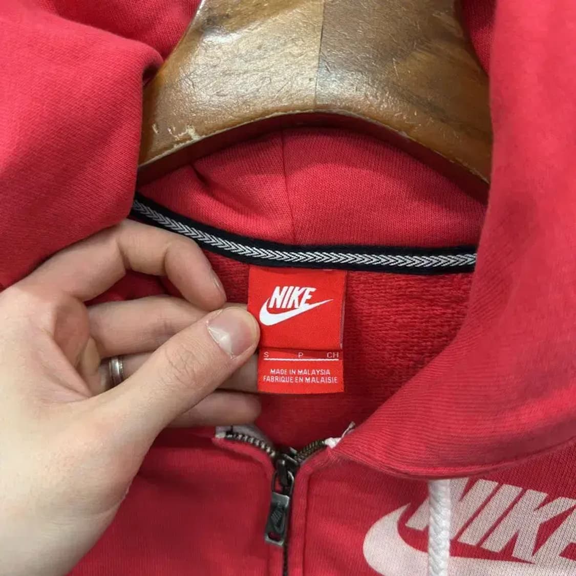 나이키 캐주얼 사이드로고 후드집업 S M10755 상품이미지3