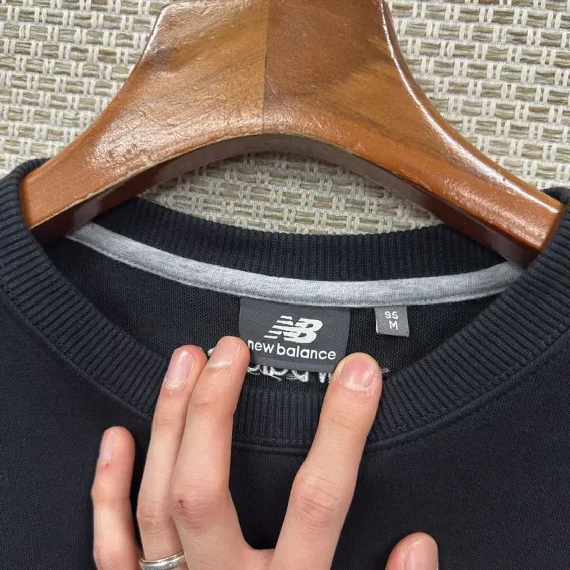 뉴발란스 캐주얼 사이드로고 스웻셔츠 맨투맨 M M10764 상품이미지3