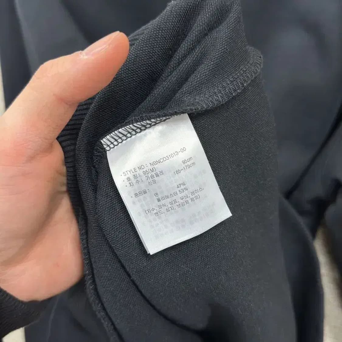 뉴발란스 캐주얼 사이드로고 스웻셔츠 맨투맨 M M10764 상품이미지4