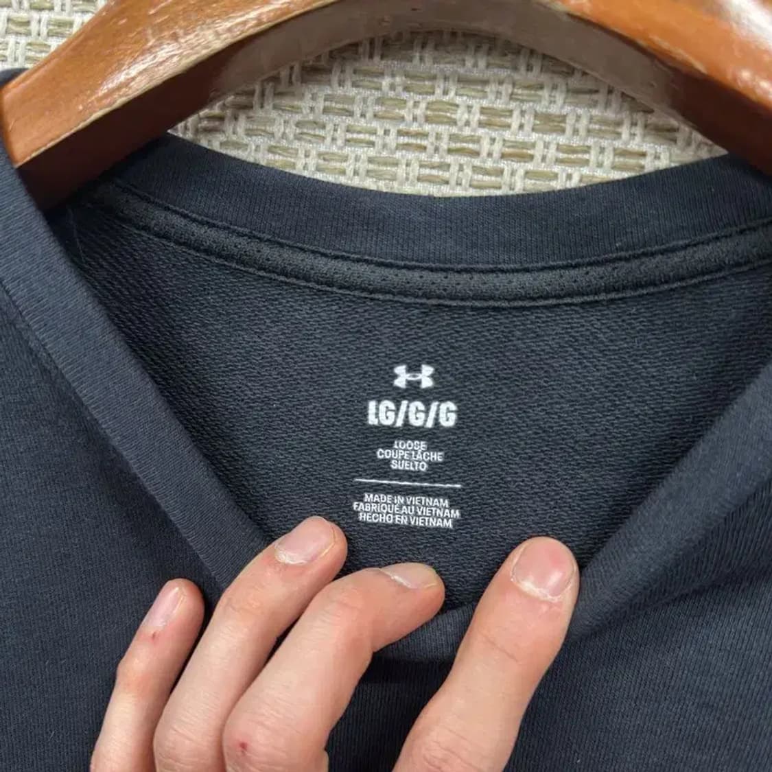 언더아머 캐주얼 사이드로고 롱슬리브 긴팔티 L M10766 상품이미지3