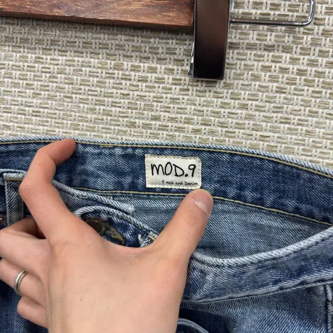 모드나인 캐주얼 데님 청바지 30인치 M10767 상품이미지4