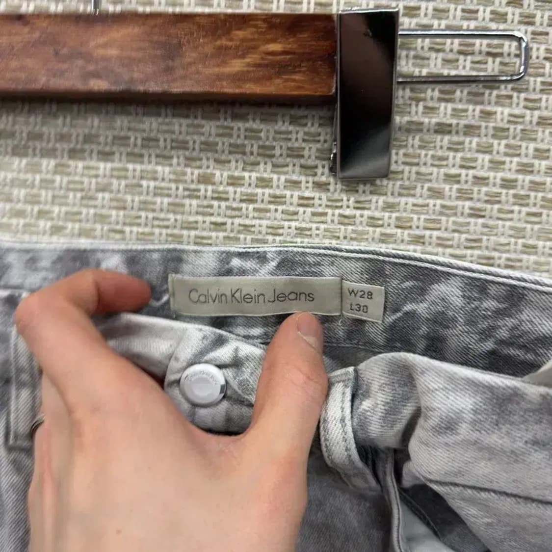 캘빈클라인 캐주얼 돌청 데님 청바지 28인치 M10772 상품이미지4