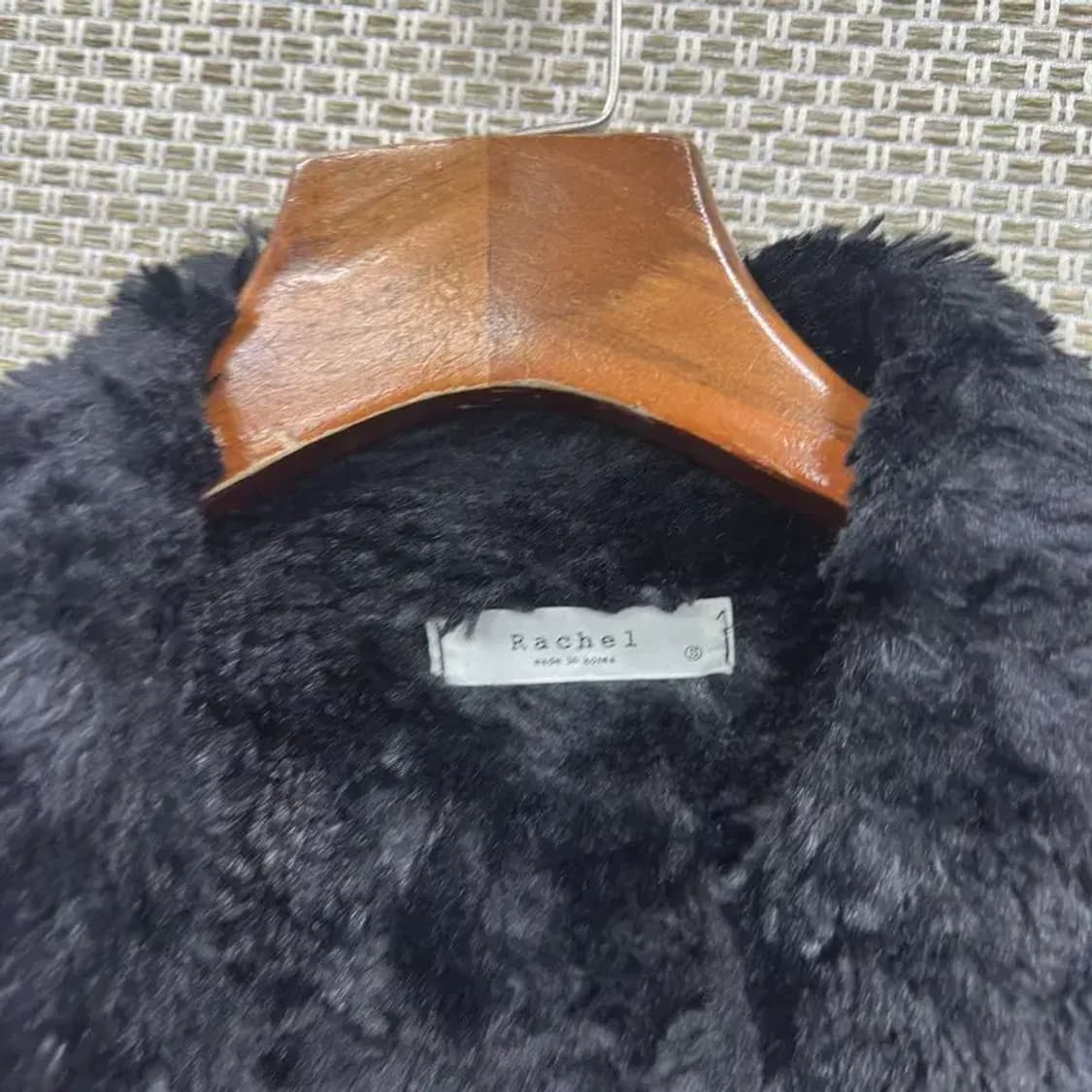 빈티지 Y2K 갸루 크롭 무스탕 자켓 S M10761 상품이미지3