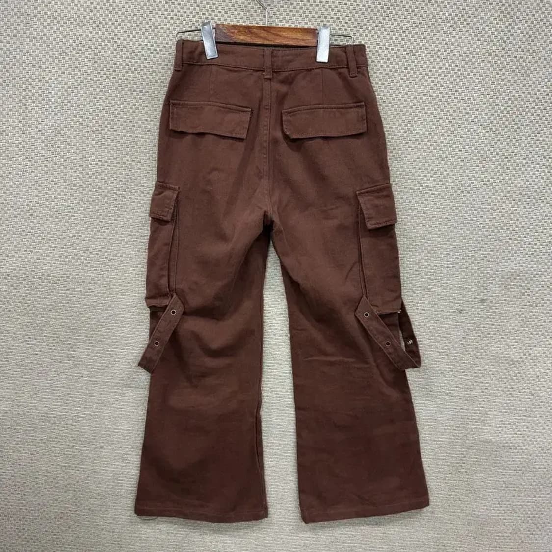 빈티지 Y2K 멀티포켓 카고팬츠 면바지 XS M10770 상품이미지2