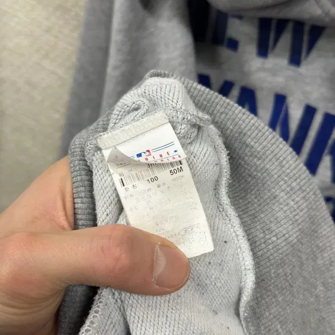 MLB 캐주얼 뉴욕양키스 후드집업 L M10760 상품이미지5