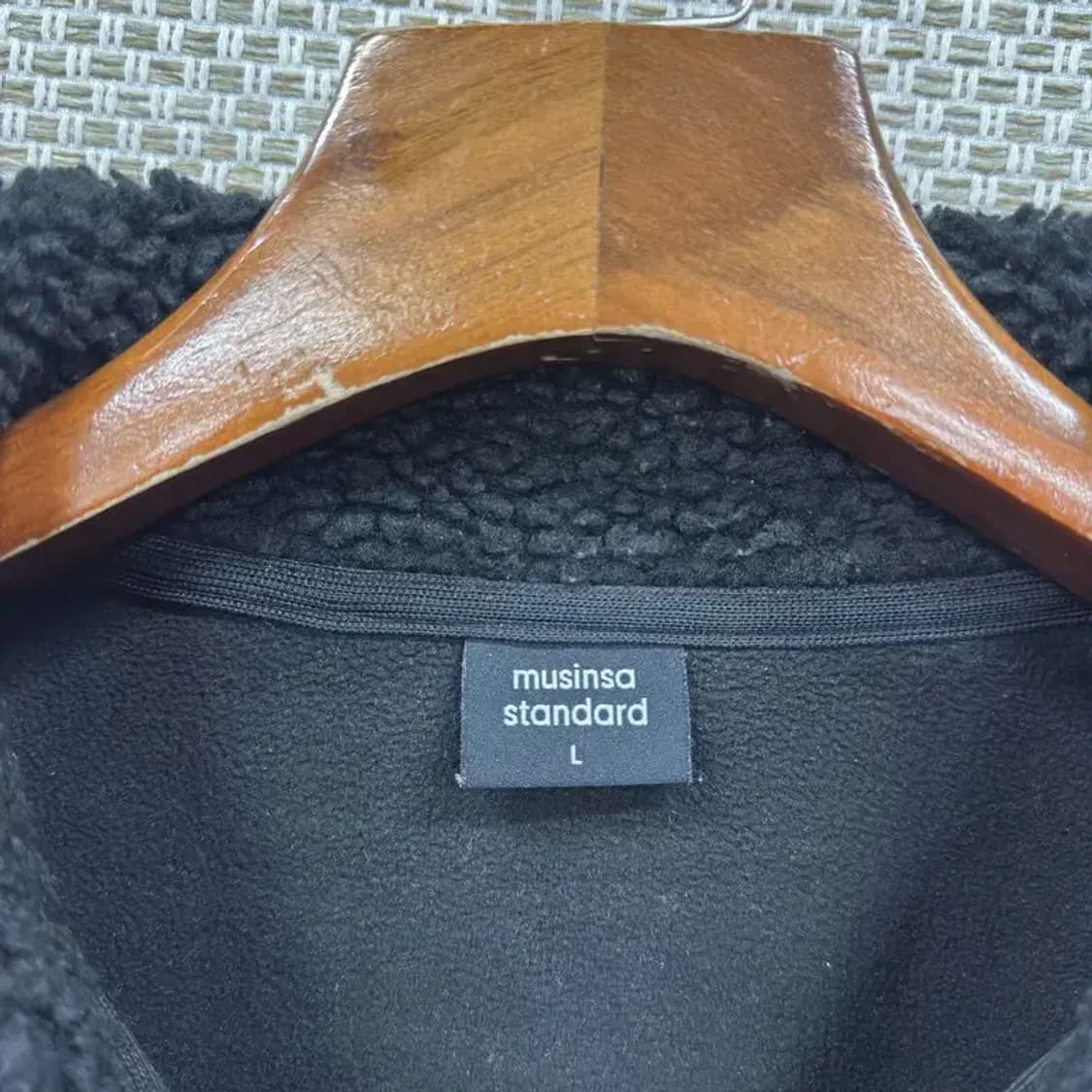 무신사스탠다드 양털 플리스 후리스 L M10758 상품이미지3