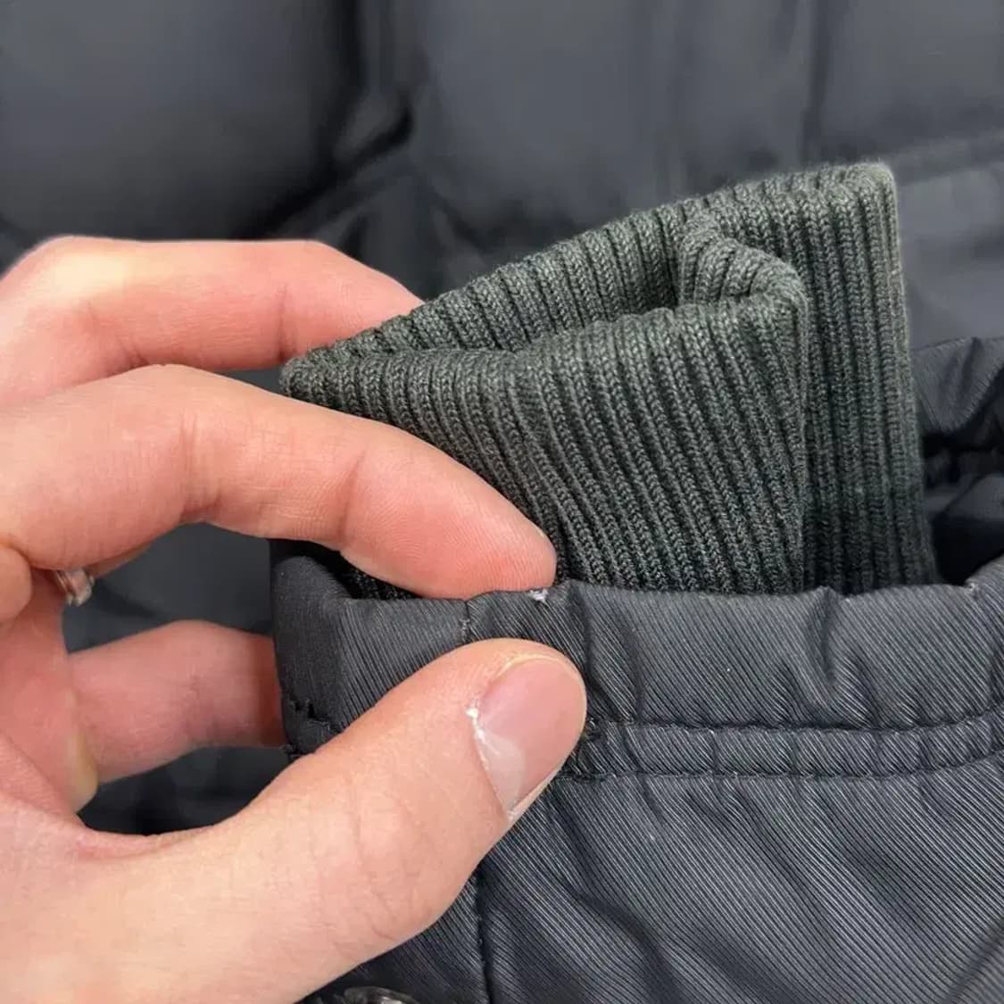 캘빈클라인 블랙 패딩 점퍼 M M10863 상품이미지5